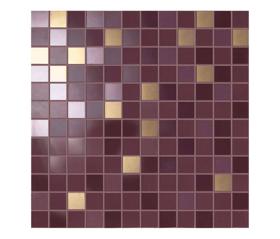 Petali ibisco oro mosaico | Mosaici ceramica | Ceramiche Supergres