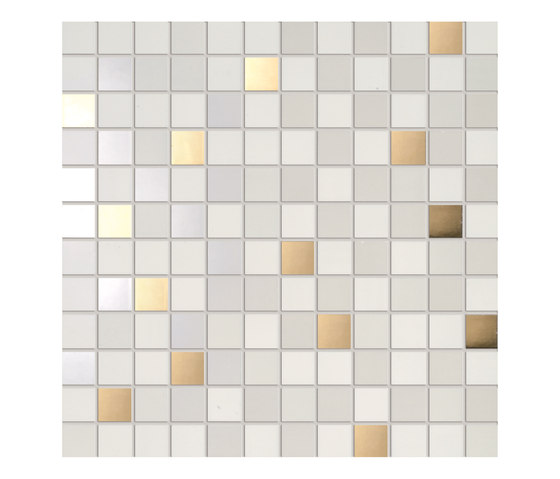 Petali fresia oro mosaico | Ceramic mosaics | Ceramiche Supergres