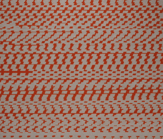 Fuori Tempo grey orange | Tapis / Tapis de designers | I + I