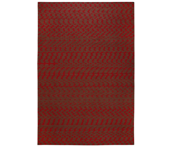 Fuori Tempo brown red | Tapis / Tapis de designers | I + I