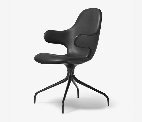 Catch Chair JH2 Black Powder Coating | Chairs | &TRADITION