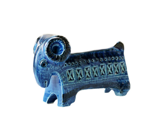 Rimini Blu Figura montone | Objekte | Bitossi Ceramiche