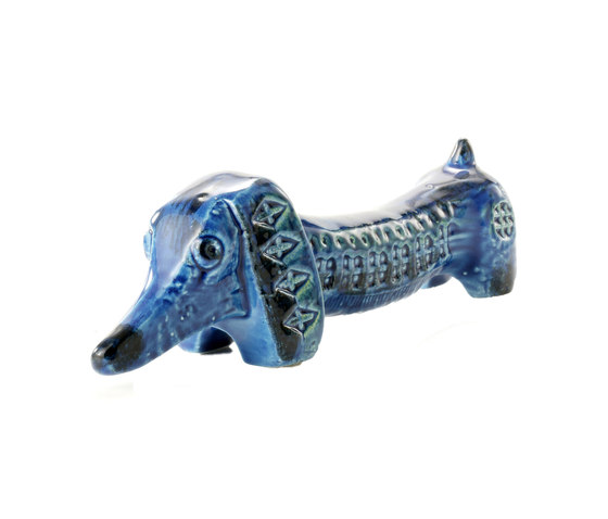 Rimini Blu Figura bassotto | Objekte | Bitossi Ceramiche