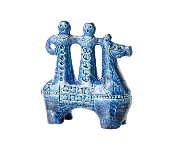 Rimini Blu Figura cavallerizzo | Oggetti | Bitossi Ceramiche