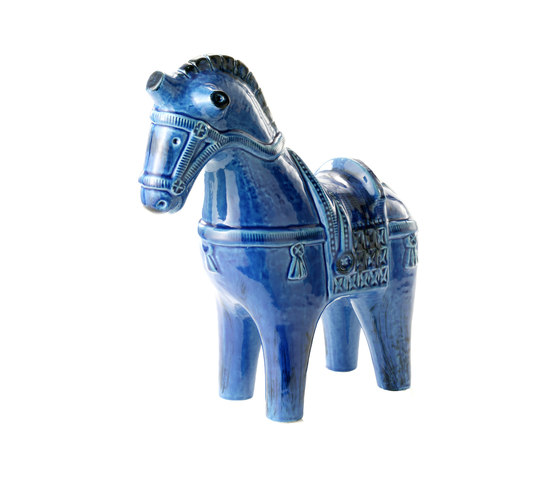 Rimini Blu Figura cavallo | Objetos | Bitossi Ceramiche