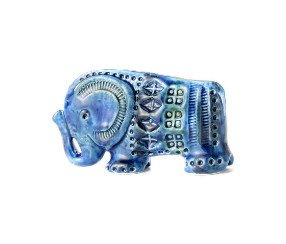 Rimini Blu Figura elefante | Objects | Bitossi Ceramiche