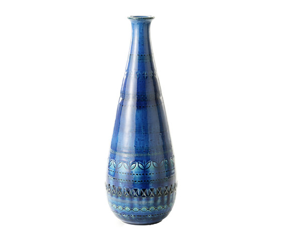 Rimini Blu Vaso Bottiglia | Vases | Bitossi Ceramiche