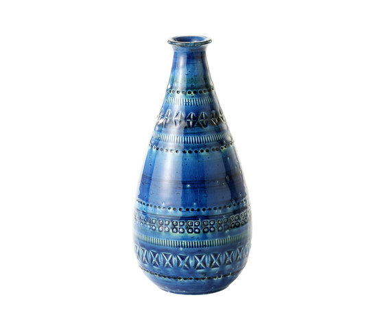 Rimini Blu Vaso Bottiglia | Vasen | Bitossi Ceramiche