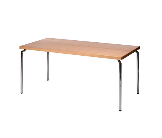 Mix with circular steel legs | Contract tables | Magnus Olesen