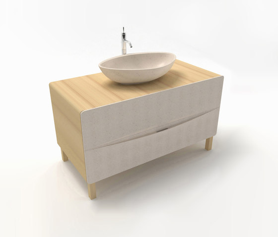Flow vanity cabinet | Armarios lavabo | Zaninelli