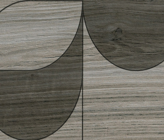 Bio Timber | Oak Grigio compass | Ceramic panels | Lea Ceramiche