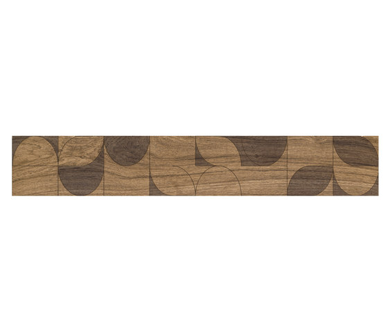 Bio Timber | Oak Patinato Scuro compass | Ceramic panels | Lea Ceramiche
