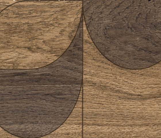 Bio Timber | Oak Patinato Scuro compass | Panneaux céramique | Lea Ceramiche