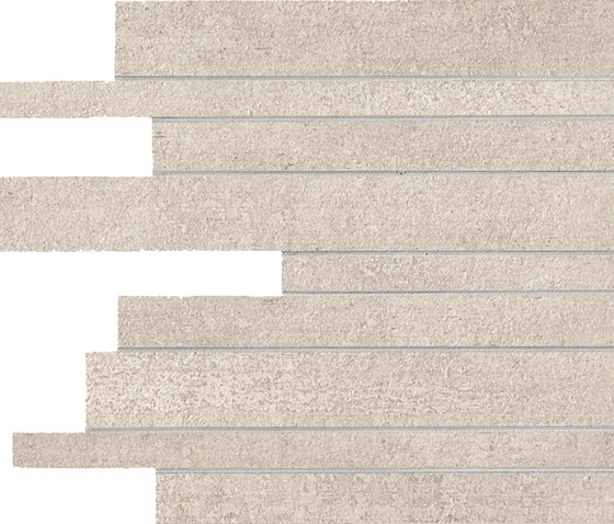 Link Ghost White Strips | Mosaïques céramique | Ceramiche Keope