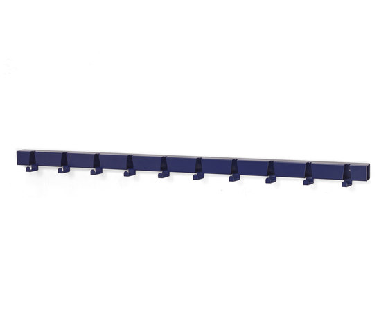 Coatrack By The Meter 10 Hooks | blue | Barre attaccapanni | Vij5
