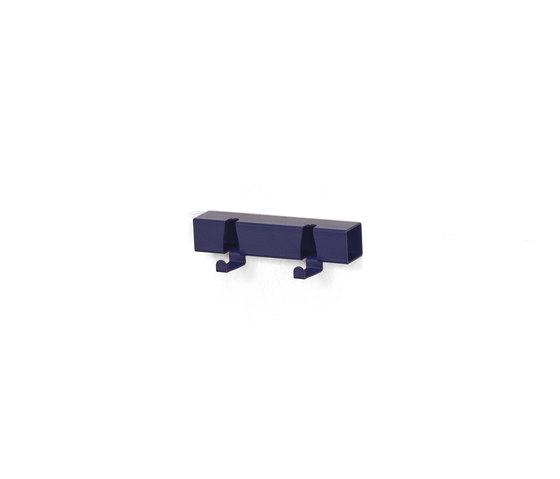 Coatrack By The Meter 2 Hooks | blue | Barre attaccapanni | Vij5