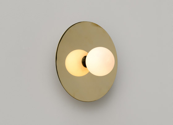 Disc and Sphere Wall Lamp | Wandleuchten | Atelier Areti