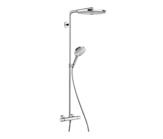 hansgrohe Raindance Select S 300 2jet Showerpipe termostato visto ducha | Grifería para duchas | Hansgrohe