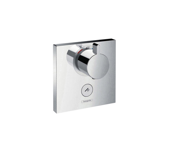 hansgrohe ShowerSelect thermostatic mixer highflow for concealed installation for 1 function and additional outlet | Shower controls | Hansgrohe