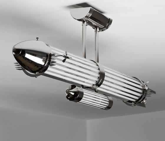 Zeppelin | Lámparas de techo | Art Deco Schneider