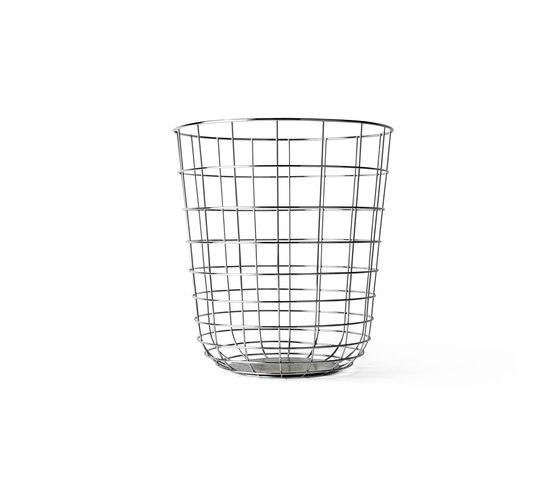 Wire Bin Chrome | Waste baskets | Audo Copenhagen