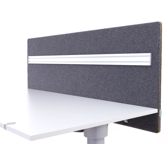 LimbusDeskup Soft screen | Sound absorbing table systems | Glimakra of Sweden AB