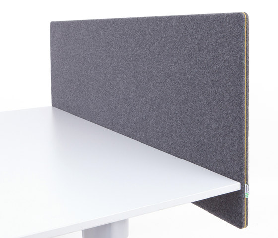 LimbusDeskup Soft screen | Sound absorbing table systems | Glimakra of Sweden AB