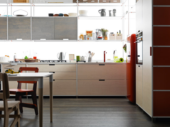 Meccanica | Wood | Fitted kitchens | Valcucine