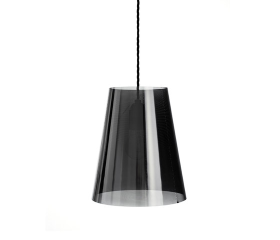 Fade pendant light blackened stainless steel - offline | Suspensions | Nyta