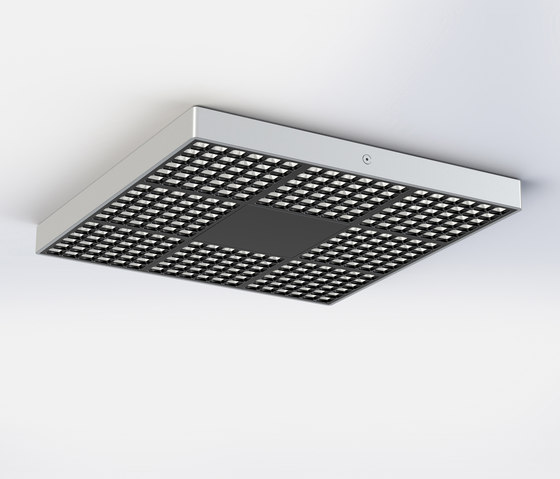 XT-A DIRECT SQUARE 42x42 SATIN/BLACK | Lámparas de techo | GRAU
