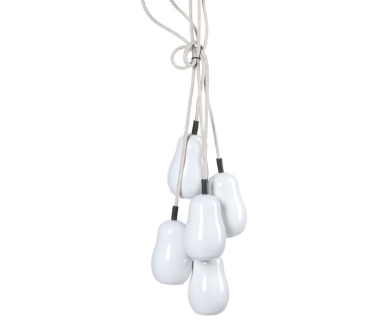 Babula S5 pendant lamp white | Lámparas de suspensión | Krools