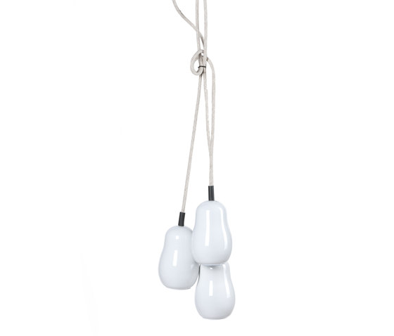 Babula S3 pendant lamp white | Lámparas de suspensión | Krools