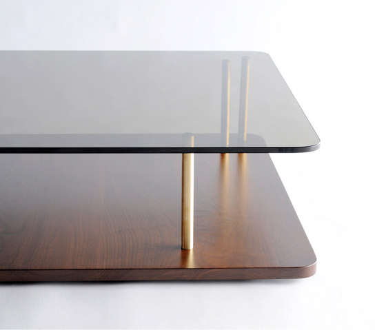 Points of Interest Coffee Table, Wood Base | Tables basses | Phase Design