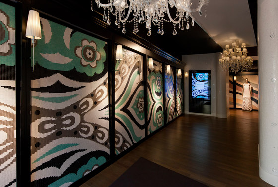 Emilio Pucci Amelie Green | Glass mosaics | Bisazza