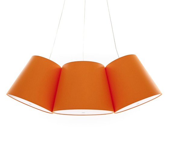 Cluster orange-orange-orange | Suspended lights | frauMaier.com