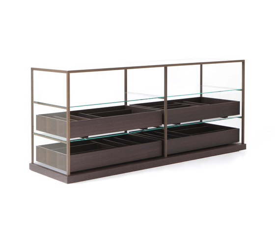 Acquario drawer unit by PORRO | Display cabinets