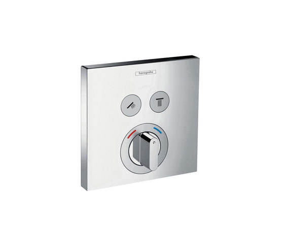 hansgrohe ShowerSelect ShowerSelect mezclador con 2 llaves de paso empotrado | Grifería para duchas | Hansgrohe
