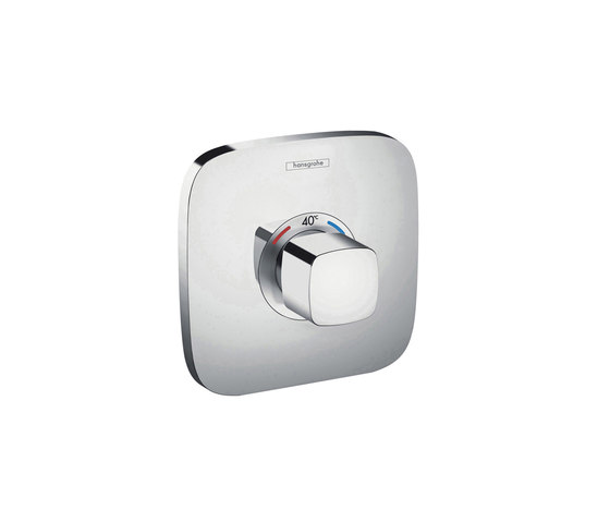 hansgrohe Ecostat E Thermostatic mixer 37 l/min for concealed installation | Shower controls | Hansgrohe