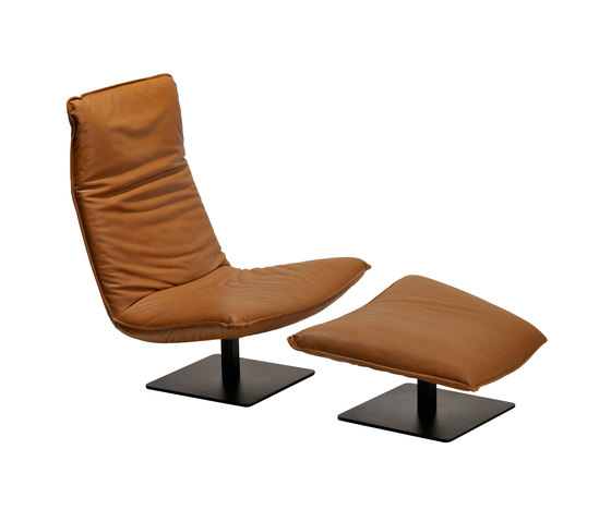Le Sac armchair with footstool leather | Sillones | Indera
