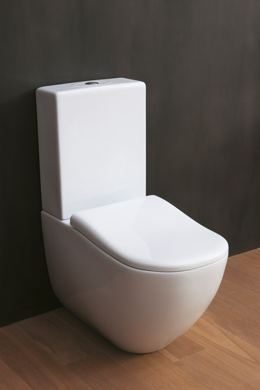 Fluid monoblock toilet + monoblock cistern | WCs | Ceramica Cielo