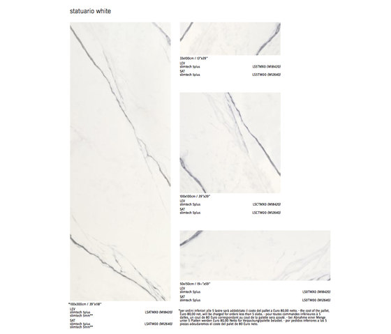 Slimtech 5Plus Timless Marble | Statuario White | Keramik Platten | Lea Ceramiche
