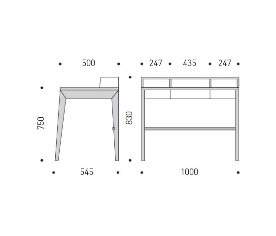 Writing Desk Compactus | Schreibtische | MINT Furniture