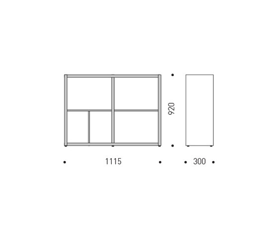 Shelf small | Shelving | MINT Furniture