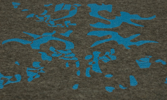 Unfinished | brown & blue | Tappeti / Tappeti design | Naturtex