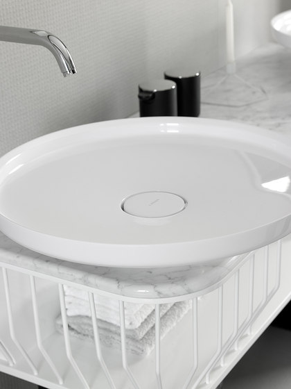 Bowl Countertop Ceramilux® Washbasin | Lavabos | Inbani