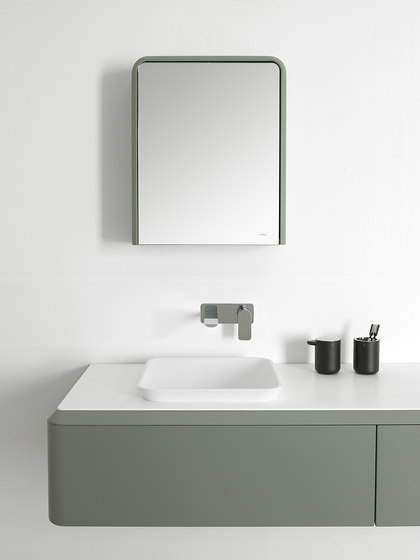 Fluent Cabinet Mirror | Armoires de toilette | Inbani