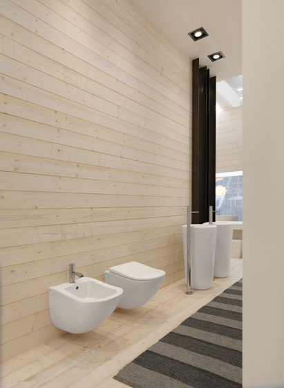 Fluid wall-hung wc | bidet | Bidets | Ceramica Cielo