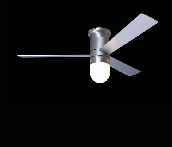 Cirrus hugger brushed aluminum with 352 light | Ventilatori | The Modern Fan