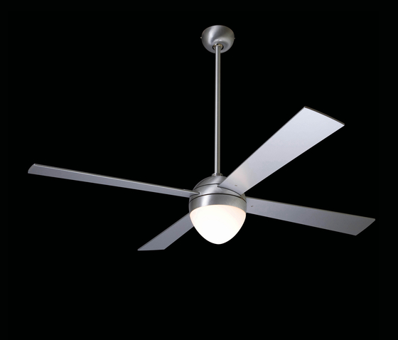 Ball brushed aluminum with 650 light | Ventiladores | The Modern Fan