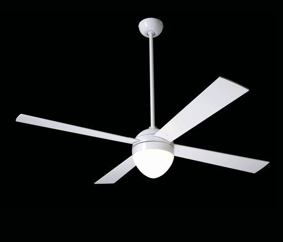 Ball gloss white with 650 light | Ventiladores | The Modern Fan